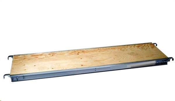 7′ x 19″ Scaffold Alum/Ply Deck Plank
