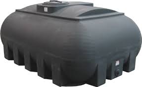 950 Gallon Water Tank, Black
